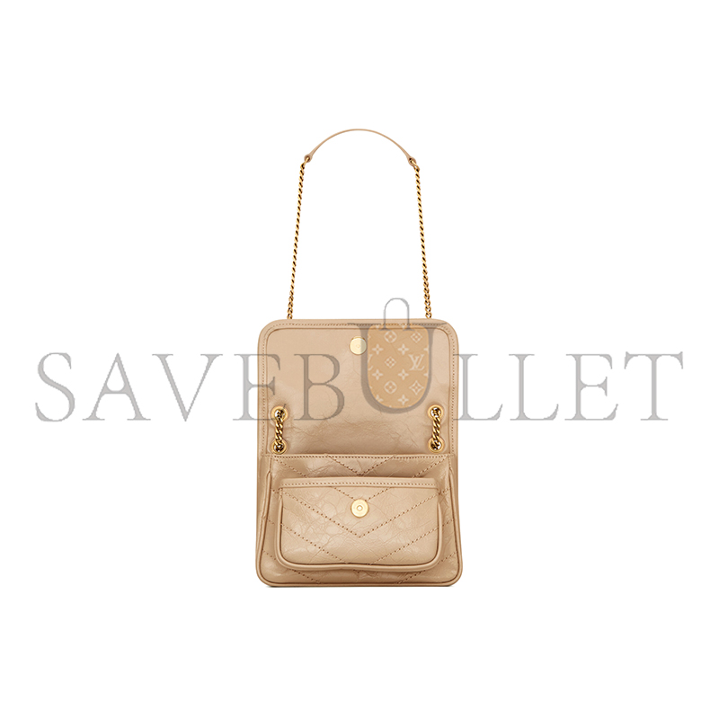 YSL NIKI MINI IN VINTAGE LEATHER 8460870EN079295 (18*12.5*5cm)